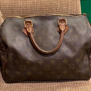 100% Authentic Louis Vuitton 30 Speedy  Bag